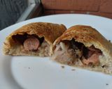 Foto del paso 6 de la receta: Empanada🥟de cebolla caramelizada y carnes🥟🧅🥩