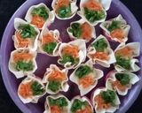 Foto langkah ke 3 dari resep Siomay Udang Sayur Saus Bayam Belimbing Wuluh.