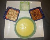 Foto del paso 3 de la receta: Crema de calabacín con crujientes