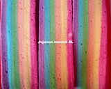 Foto langkah ke 5 dari resep Rainbow Roll Cake.