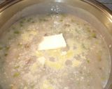 Foto del passaggio 3 della ricetta Risotto light con funghi porcini punte di asparagi e piselli