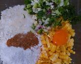 Foto langkah ke 2 dari resep Bakwan Jagung Ala Manado.
