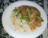 A picture of step 26 of Haleem Biryani.