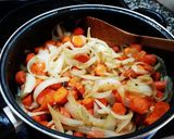 Foto del paso 2 de la receta Cordero en salsa de zanahorias