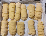 "karantén süti" fahéjas-pudingos rúd recept fázis 1 fotója