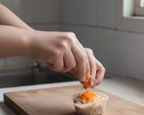 Foto langkah ke 4 dari resep Dimsum Ayam Udang Juicy (Stok Frozen Food Ramadhan).