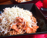 Foto del paso 3 de la receta: Espirales integrales con pollo, tomate y emmental