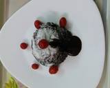Microwave eggless molten lava cake recipe step 6 photo