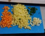 Foto langkah ke 2 dari resep Pastel Sayur Kulit Pangsit.