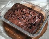 Foto del paso 5 de la receta: 🍫Budín de chocolate saludable 🍫 Ingrediente sorpresa (no es banana🙂↔️) listo en 10 minutos! 🍫