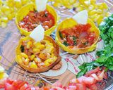 A picture of step 21 of Mexican Chaat.