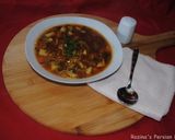 A picture of step 12 of Persian vermicelli soup.