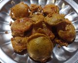 A picture of step 5 of Tomato ke PAKORAY.