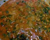 मुगडाळ पालक भाजी (Moongdal Palak Bhaji Recipe In Marathi) रेसिपी स्टेप 5 फोटो 