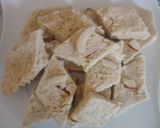 A picture of step 3 of Sooji ka Halwa.