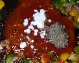 A picture of step 4 of Spicy Schezwan Noodle Nest.