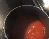 A picture of step 2 of Whole grain fusilli pasta with tomato basil sauce.