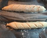 Foto del paso 8 de la receta: Pan francés fácil y casero baguette (SIN AMASAR)