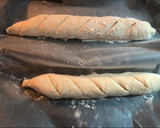 Foto del paso 8 de la receta: Pan francés fácil y casero baguette (SIN AMASAR)