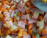 Foto del paso 4 de la receta: Pollo a la jardinera