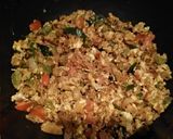 A picture of step 3 of Egg Kothu (Minced) Paratha.