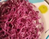 Foto del paso 1 de la receta: Crujiente de repollo morado 🌶️🥙
