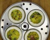 A picture of step 6 of Instant stuffed masala idli.