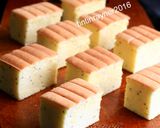 Foto langkah ke 10 dari resep Ogura Cake Orange Poppy Seeds Super Softttt.
