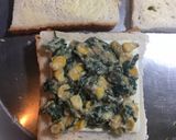 A picture of step 6 of Cheesy Corn Spinach Sandwich.