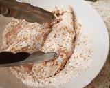 A picture of step 9 of My Crispy Deep Fried Chicken with Paprika and linseed coating.