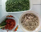 Foto langkah ke 2 dari resep Pindang Tongkol Suwir Kacang Panjang - Extra Pedas.