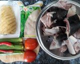 Hình bước làm 1 của món Canh chua cá bớp