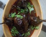 A picture of step 10 of Sour Baingan E Kashmir.