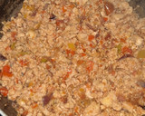 A picture of step 4 of Pancake with scrambled egg.