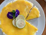 Lemon Curd Mascarpone pie