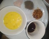 A picture of step 1 of Chicken Manchurian.
