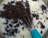 Foto langkah ke 3 dari resep Puding Coklat Oreo.
