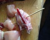 Foto del paso 7 de la receta: Rollitos de pollo envuelto en tocino y salsa teriyaki con papas a la mantequilla, romero y merkén