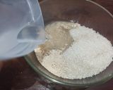Foto langkah ke 2 dari resep Roti Kukus Pontianak Ubi Ungu dng Selai Serikaya🍠.