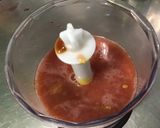 Une image de l'étape 3 de Sauce salade moutarde épices pêche.