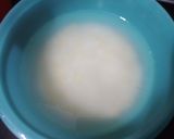 A picture of step 1 of Palak Khichdi.