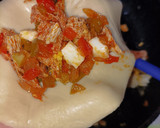 Foto del paso 8 de la receta: Empanadas vegetarianas de "no pollo", huevo y aceitunas