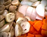 Hình bước làm 1 của món Miến Nấu Cua Tuyết