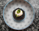 Foto del paso 10 de la receta: Buñuelos de bacalao con tinta de calamar