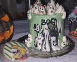 Foto del paso 3 de la receta: Torta de fantasmas!! B💀💀ooo👻👻👻