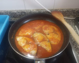 Foto del paso 8 de la receta: Pez espada en salsa marinera con calabacín o arroz blanco