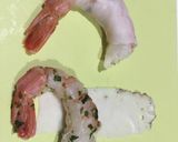 Foto del paso 3 de la receta Langostinos de la Patagonia con Lardo Toscano