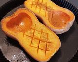 Une image de l'étape 1 de Butternut à la coque.