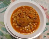 Foto del paso 7 de la receta Garbanzos y muslos de pollo