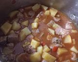 Foto del paso 6 de la receta: Guiso de arroz con arveja, carne y papa